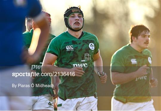 Ireland v Italy - U20's International