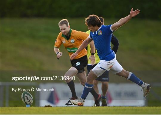 Ireland v Italy - U20's International
