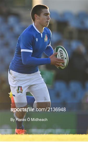 Ireland v Italy - U20's International Ireland v Italy - U20's International