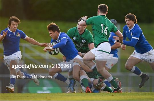 Ireland v Italy - U20's International Ireland v Italy - U20's International