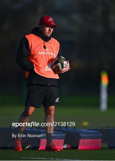 Munster Rugby Squad Training