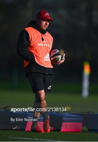 Munster Rugby Squad Training