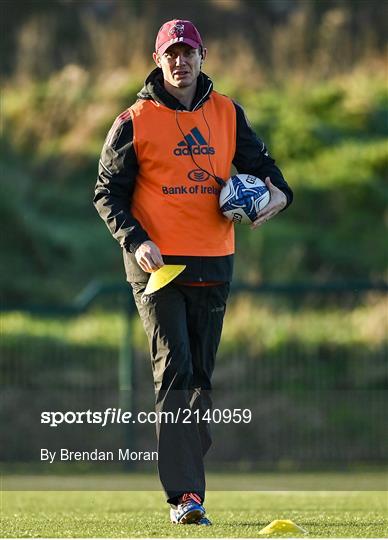 Munster Rugby Squad Training