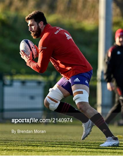 Munster Rugby Squad Training