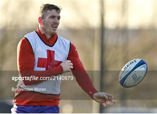 Munster Rugby Squad Training