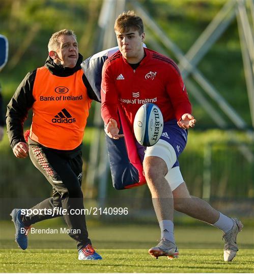 Munster Rugby Squad Training