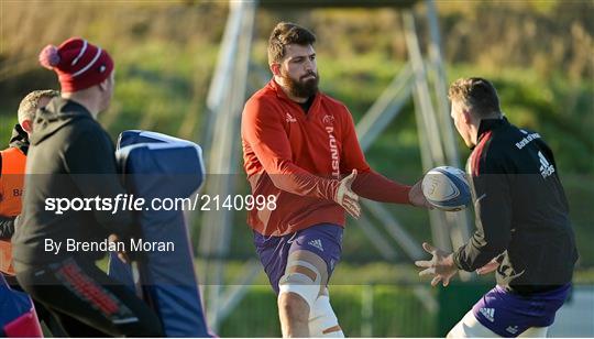 Munster Rugby Squad Training