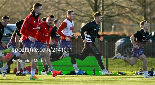 Munster Rugby Squad Training