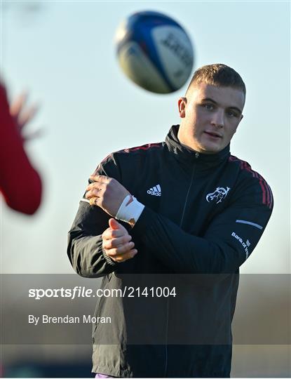 Munster Rugby Squad Training