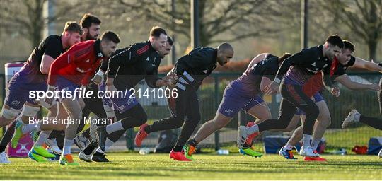 Munster Rugby Squad Training Munster Rugby Squad Training