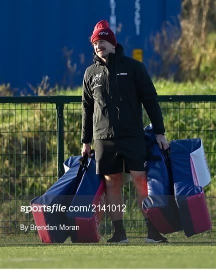 Munster Rugby Squad Training