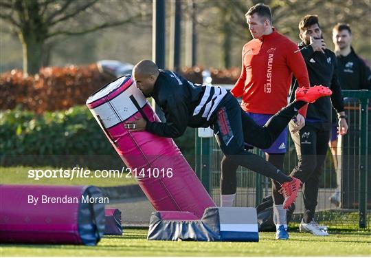 Munster Rugby Squad Training