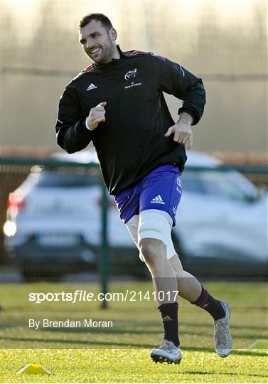 Munster Rugby Squad Training