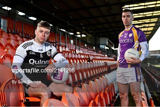 AIB Ulster GAA Football Senior Club Final Media Day AIB Ulster GAA Football Senior Club Final Media Day