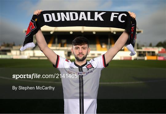 Dundalk Unveil New Signing Joe Adams Dundalk Unveil New Signing Joe Adams