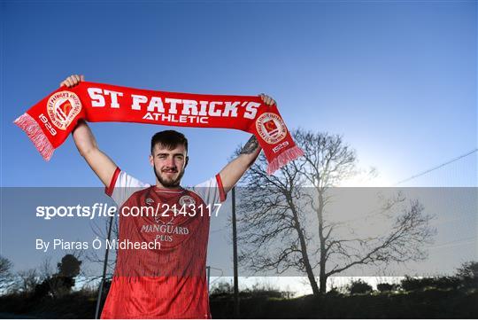 St Patrick's Athletic Unveil New Loan Signing Jack Scott