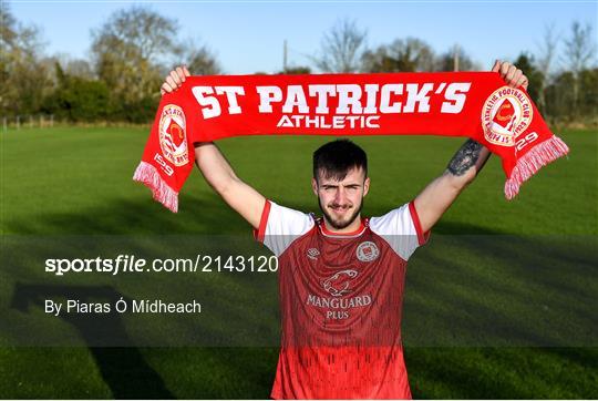 St Patrick's Athletic Unveil New Loan Signing Jack Scott