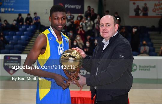 Colaiste na hInse v Cistercian College - Pinergy Basketball Ireland U16 C Boys Schools Cup Final