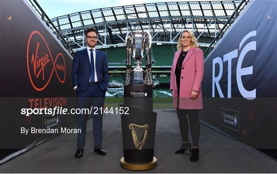 Virgin Media / RTÉ 2022 Guinness Six Nations launch