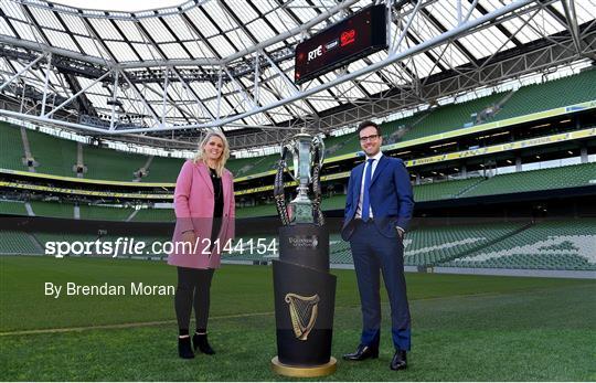 Virgin Media / RTÉ 2022 Guinness Six Nations launch