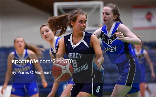 Loreto Abbey Dalkey v Our Lady of Mercy - Pinergy Basketball Ireland U19 A Girls Schools Cup Final Loreto Abbey Dalkey v Our Lady of Mercy - Pinergy Basketball Ireland U19 A Girls Schools Cup Final