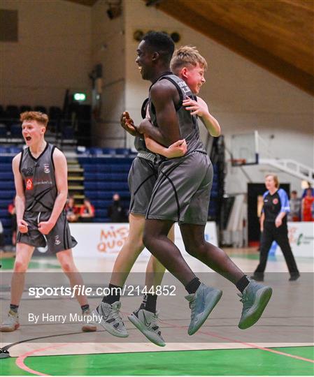 St Louis CS v Crescent Comprehensive - Pinergy Basketball Ireland U16 B Boys Schools Cup Final St Louis CS v Crescent Comprehensive - Pinergy Basketball Ireland U16 B Boys Schools Cup Final
