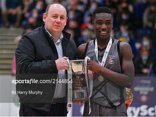 St Louis CS v Crescent Comprehensive - Pinergy Basketball Ireland U16 B Boys Schools Cup Final St Louis CS v Crescent Comprehensive - Pinergy Basketball Ireland U16 B Boys Schools Cup Final
