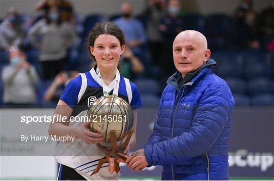 OLSPCK v Colaiste Muire Crosshaven - Pinergy Basketball Ireland U16 B Girls Schools Cup Final OLSPCK v Colaiste Muire Crosshaven - Pinergy Basketball Ireland U16 B Girls Schools Cup Final