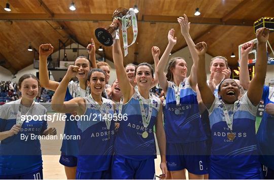 The Address UCC Glanmire v DCU Mercy - InsureMyHouse.ie Paudie O'Connor National Cup Final The Address UCC Glanmire v DCU Mercy - InsureMyHouse.ie Paudie O'Connor National Cup Final