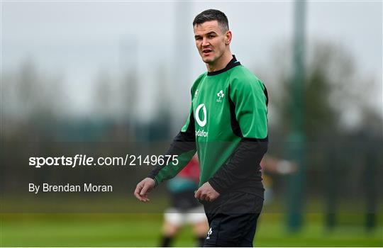 Ireland Rugby Squad Training Ireland Rugby Squad Training