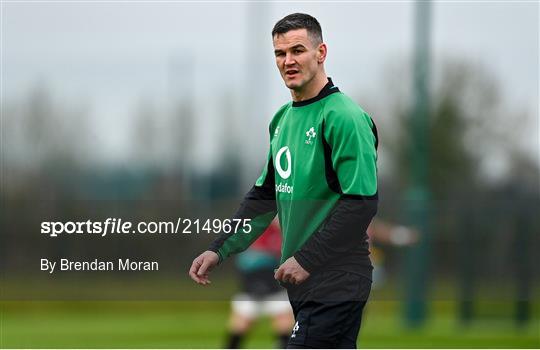 Ireland Rugby Squad Training