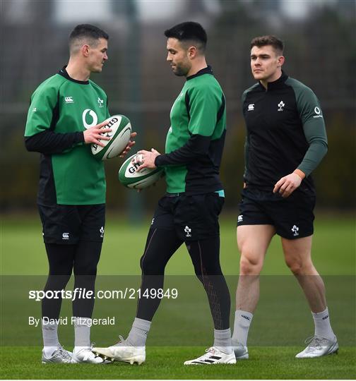 Ireland Rugby Squad Training Ireland Rugby Squad Training