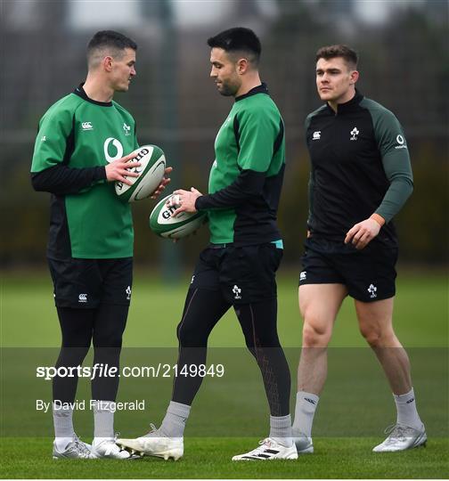 Ireland Rugby Squad Training