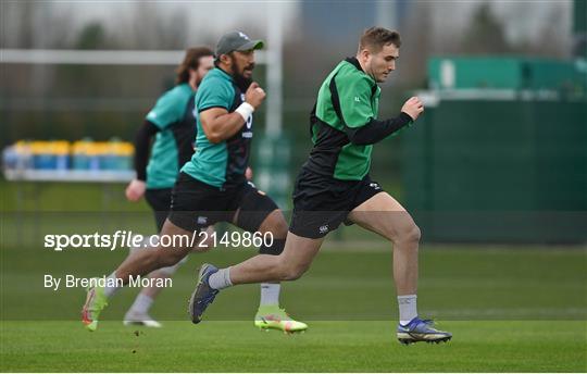 Ireland Rugby Squad Training Ireland Rugby Squad Training