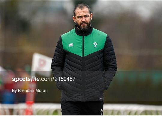 Ireland Rugby Squad Training Ireland Rugby Squad Training