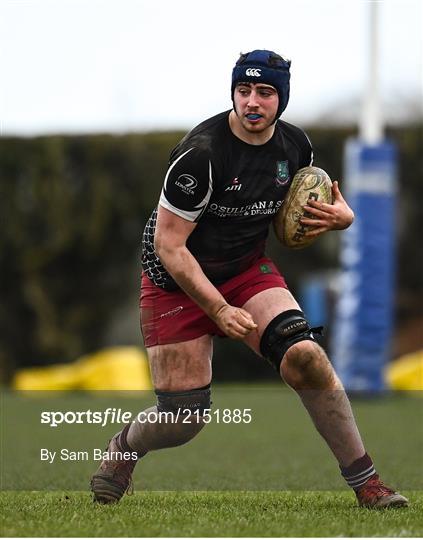 Portarlington RFC v Tullow RFC - Bank of Ireland Leinster Rugby Under-18 Tom D’Arcy Cup First Round