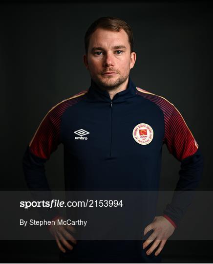 St Patrick's Athletic Squad Portraits 2022