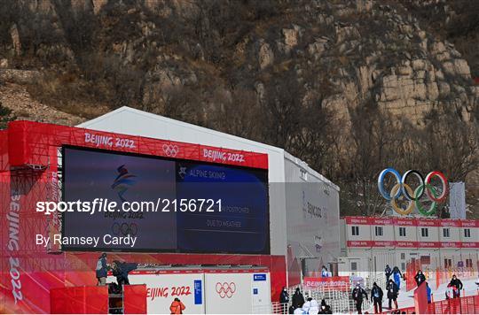 Beijing 2022 Winter Olympics - Day 2 - Alpine Skiing