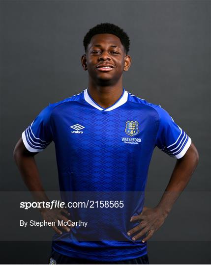 Waterford FC Squad Portraits 2022