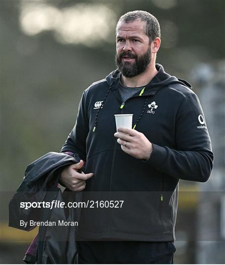 Ireland Rugby Squad Training