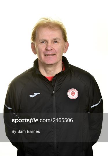 Sligo Rovers FC Squad Portraits 2022