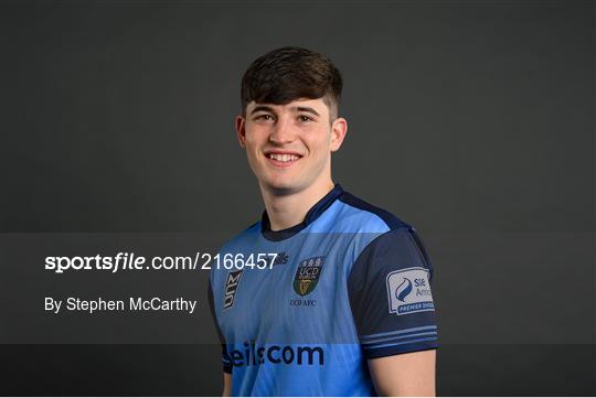 UCD AFC Squad Portraits 2022