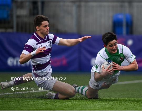 Clongowes Wood College v Gonzaga College - Bank of Ireland Leinster Rugby Schools Senior Cup 1st Round