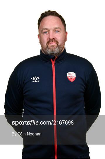 Treaty United FC Squad Portraits 2022