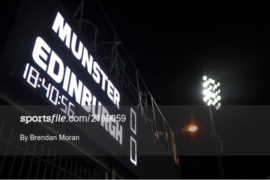 Munster v Edinburgh - United Rugby Championship