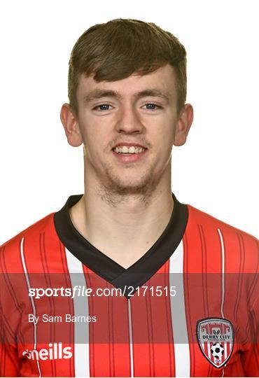 Derry City Squad Portraits 2022