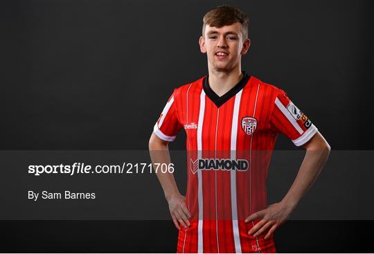 Derry City Squad Portraits 2022