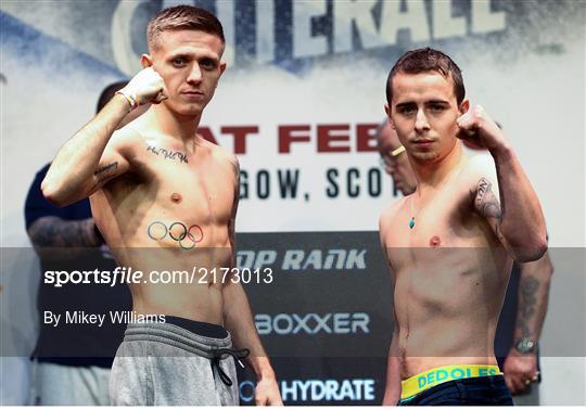 Boxing from Glasgow Weigh-Ins