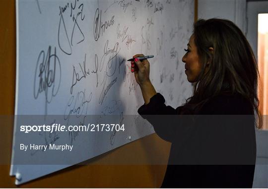 Activities at Leinster v Emirates Lions - United Rugby Championship