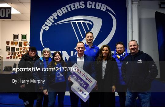 Activities at Leinster v Emirates Lions - United Rugby Championship